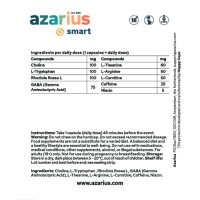 Azarius Focus Caps – Natural Focus & Mental Clarity Enhancer