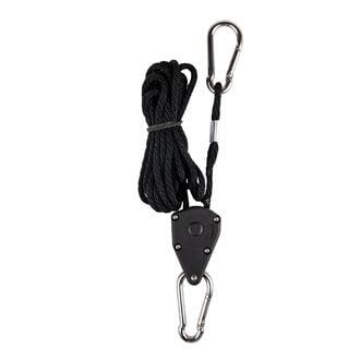 Colgadores de cuerda con trinquete 2,5 m (pack de 2)