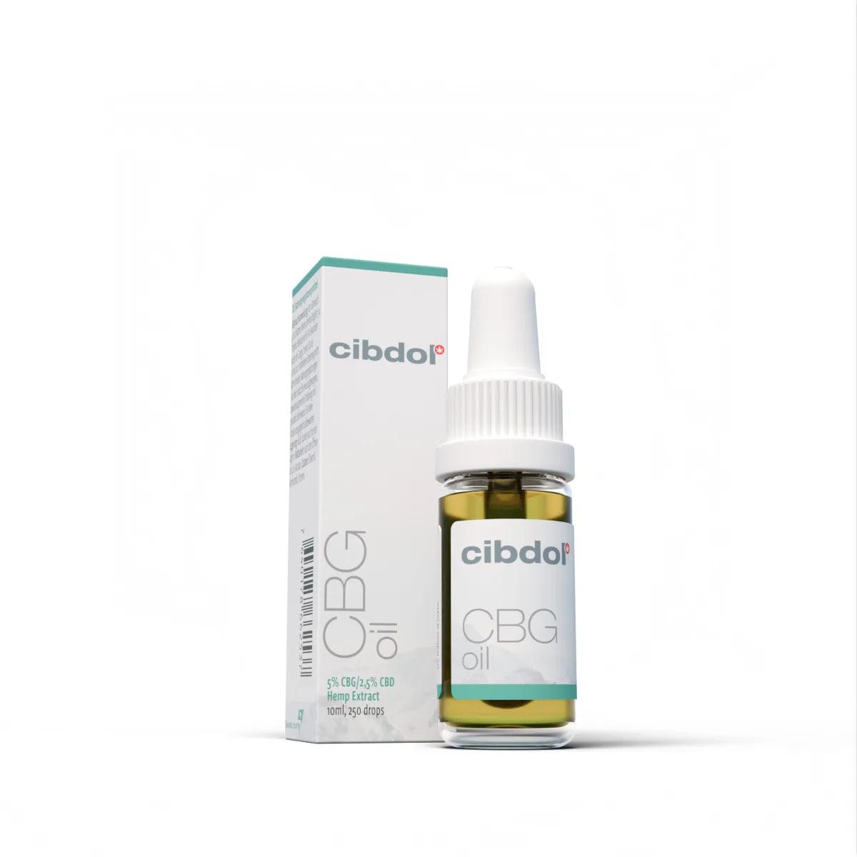 Aceite de CBG 5% + CBD 2,5% Cibdol